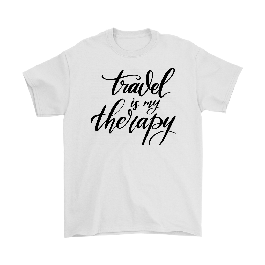 Travel Is My Therapy Men's Tee