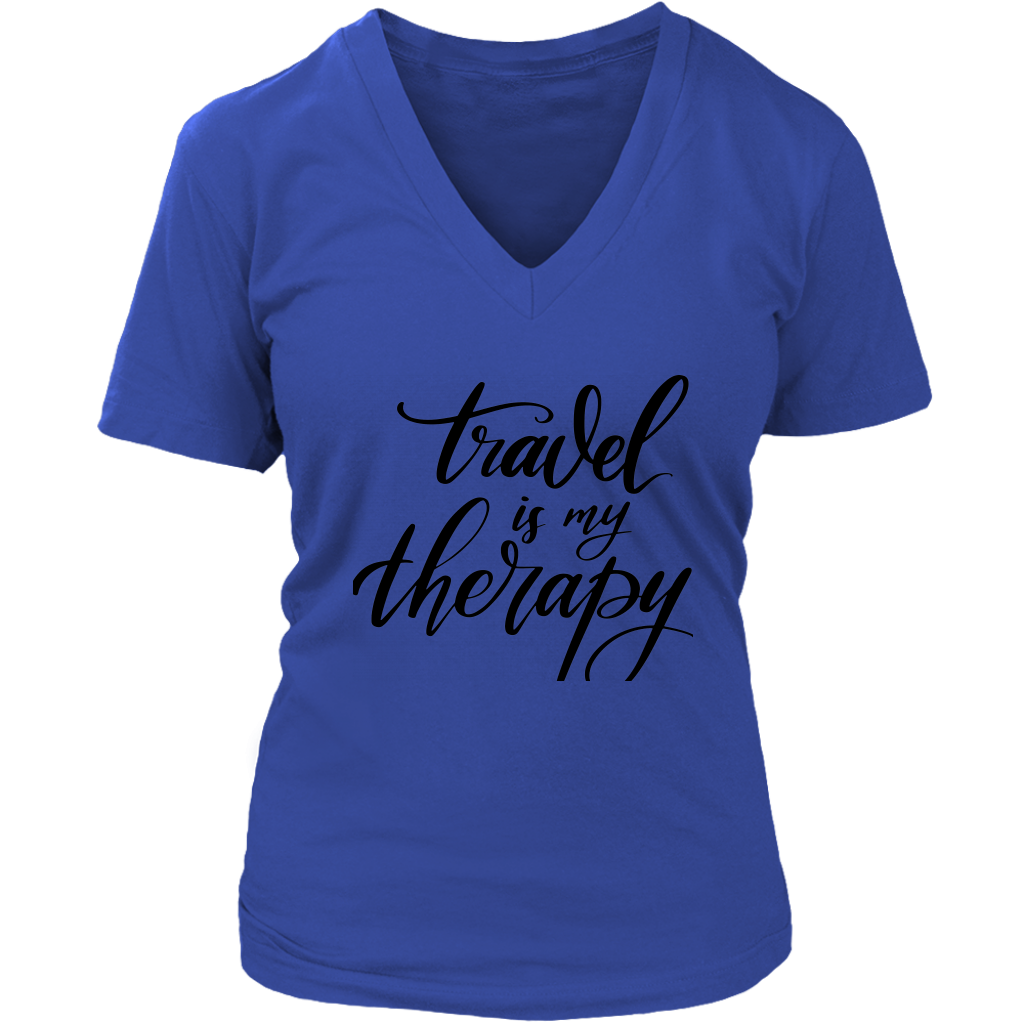 Travel Is My Therapy Women's Tee