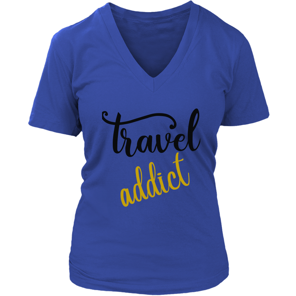 Travel Addict Women's Tee