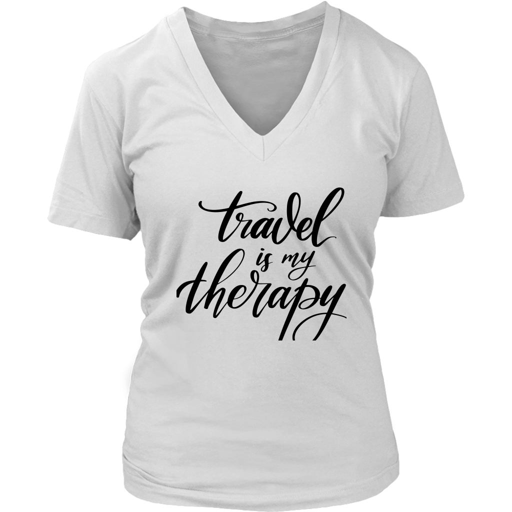 Travel Is My Therapy Women's Tee