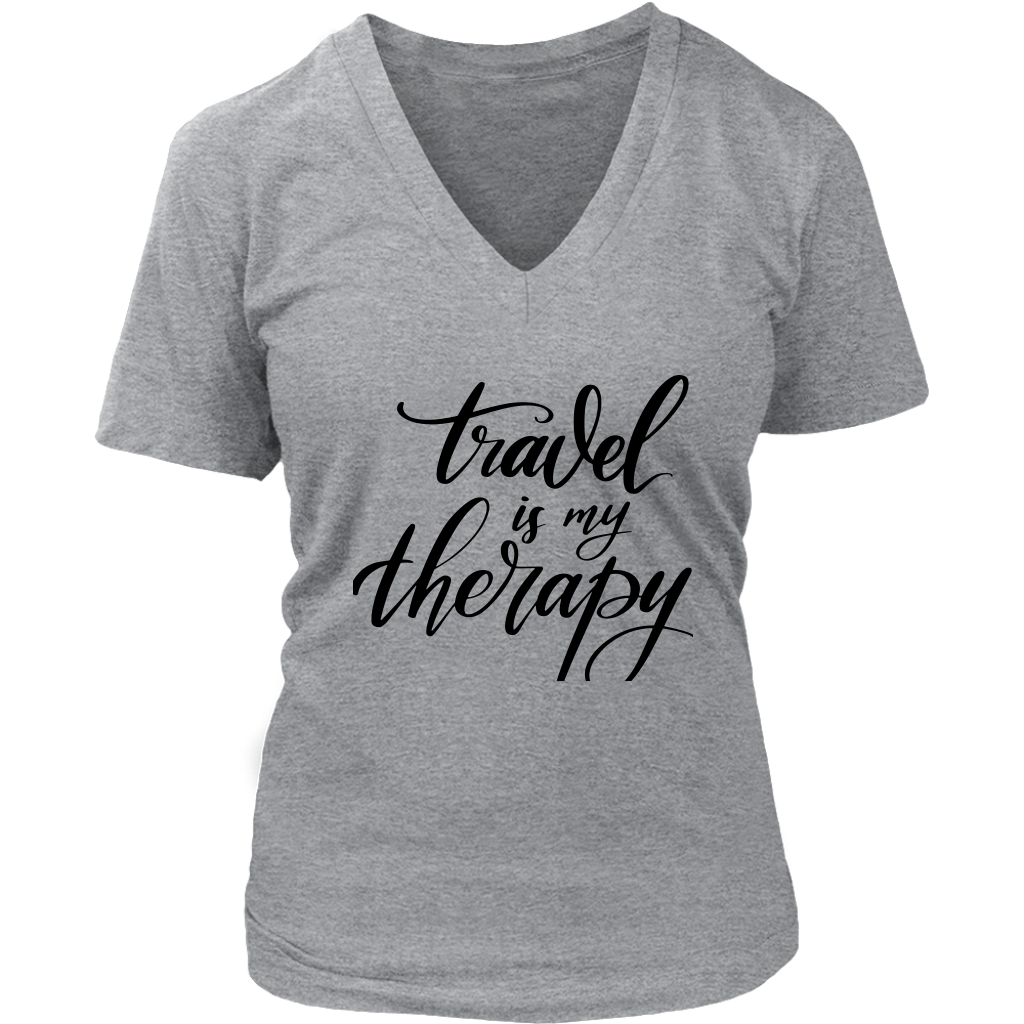 Travel Is My Therapy Women's Tee