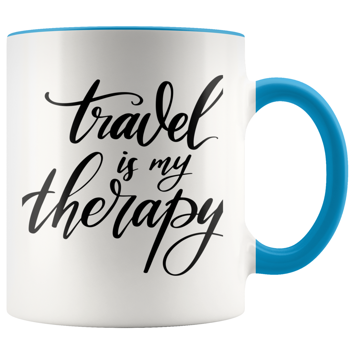 Travel is my Therapy Mug