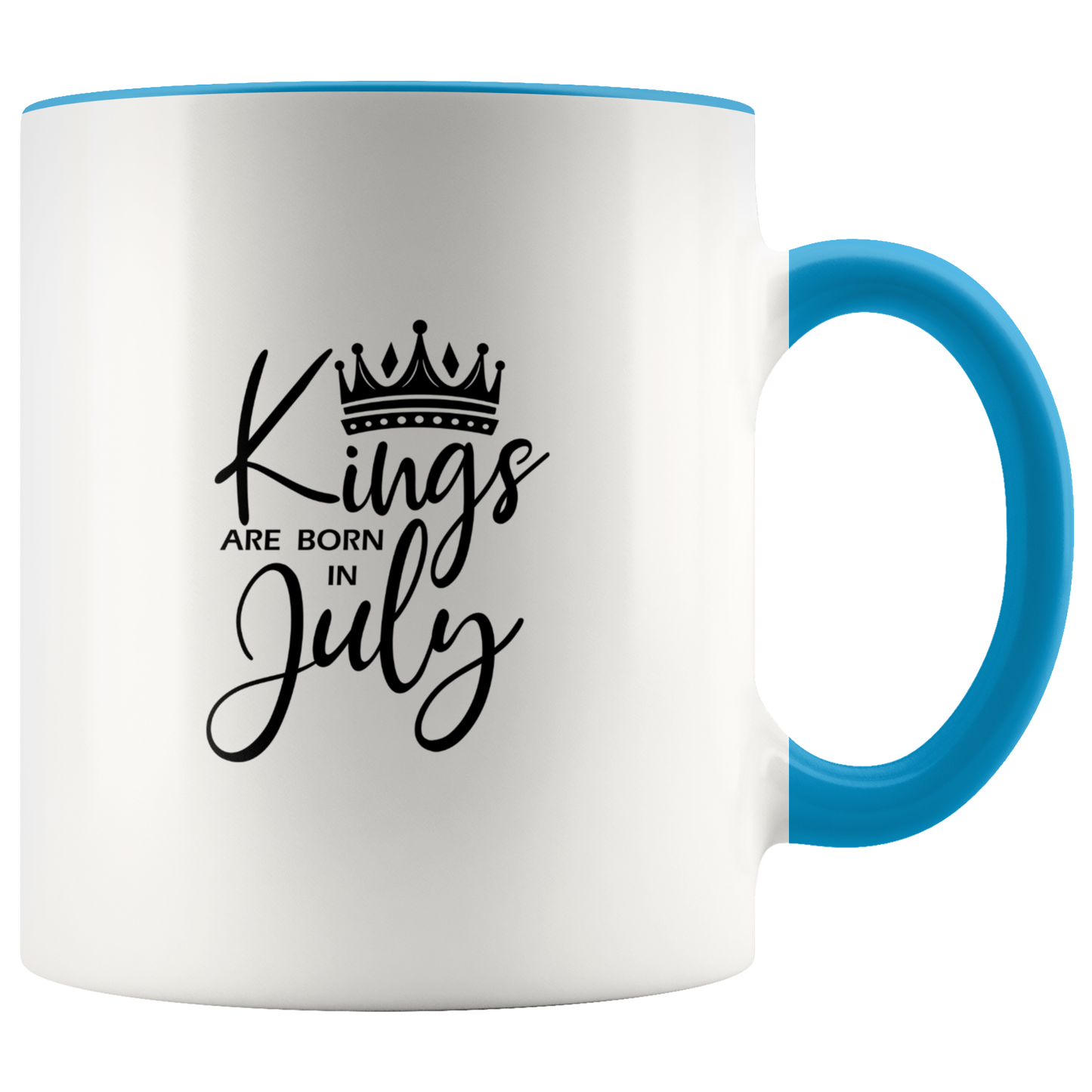 Kings Are Born in July Mug