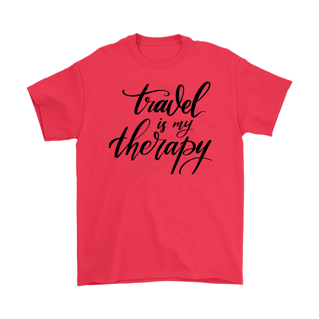 Travel Is My Therapy Men's Tee