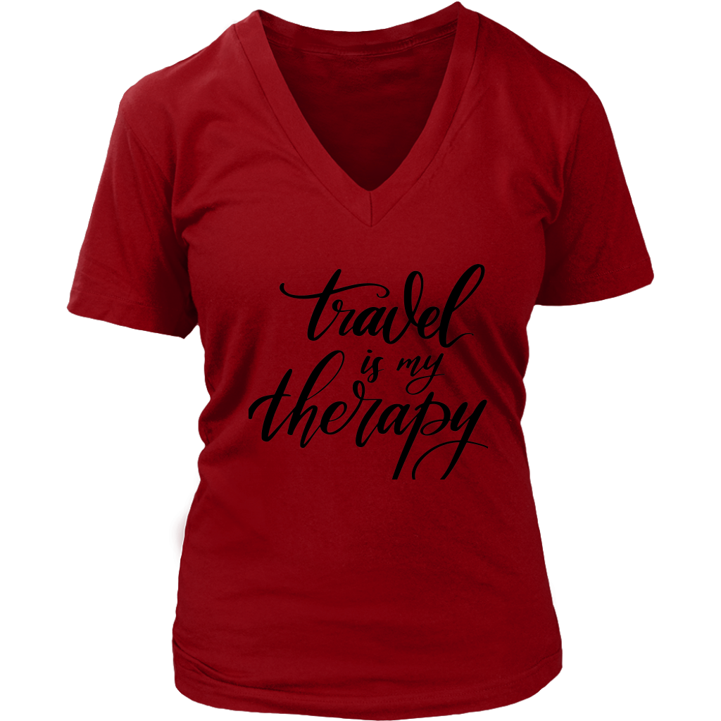 Travel Is My Therapy Women's Tee