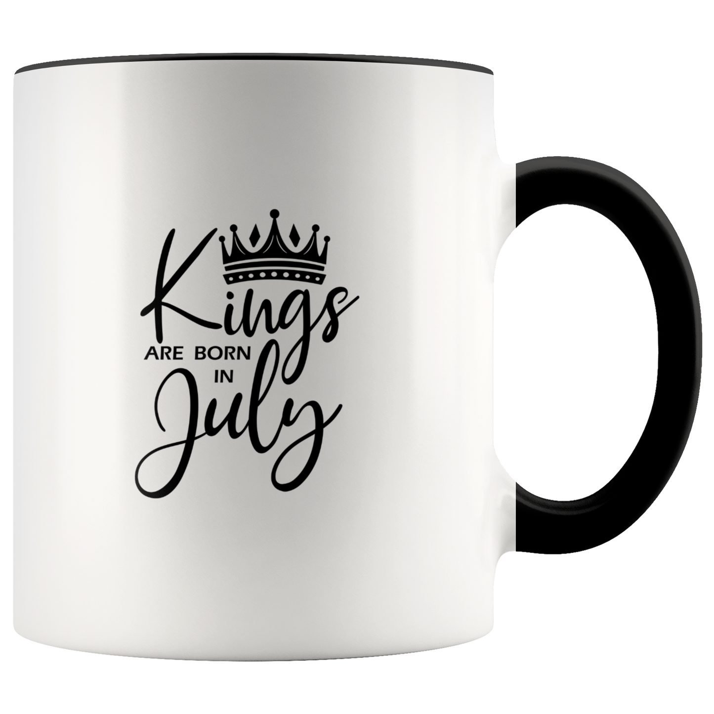 Kings Are Born in July Mug