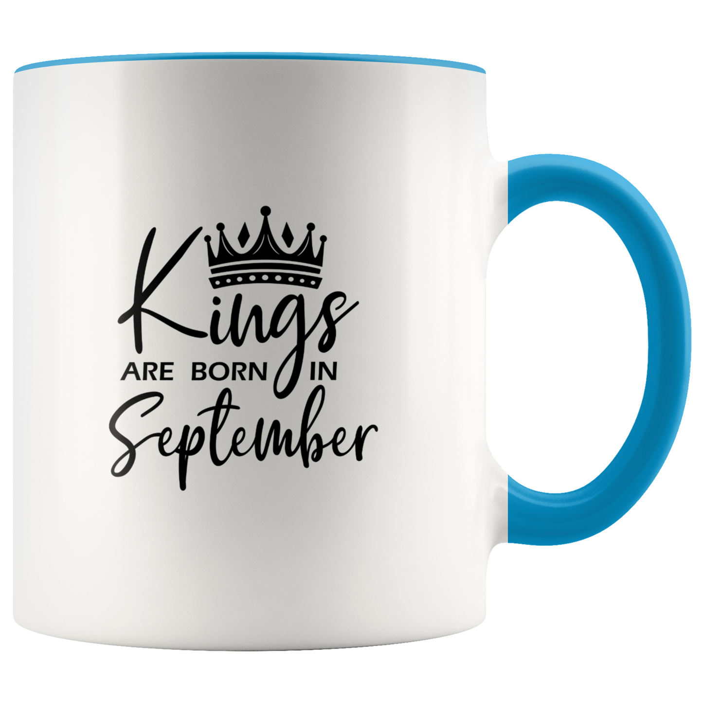 Kings Are Born in September Mug