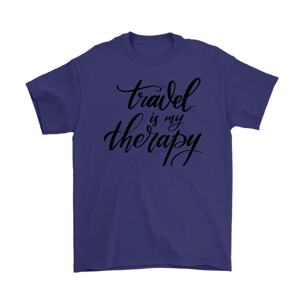 Travel Is My Therapy Men's Tee