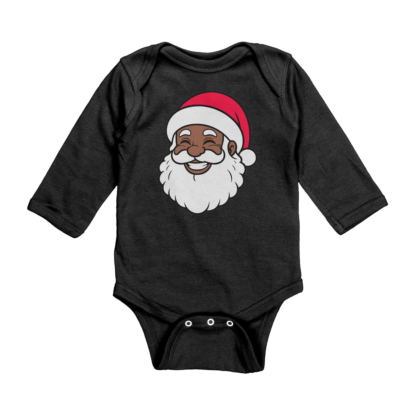 Black Santa Baby Bodysuit