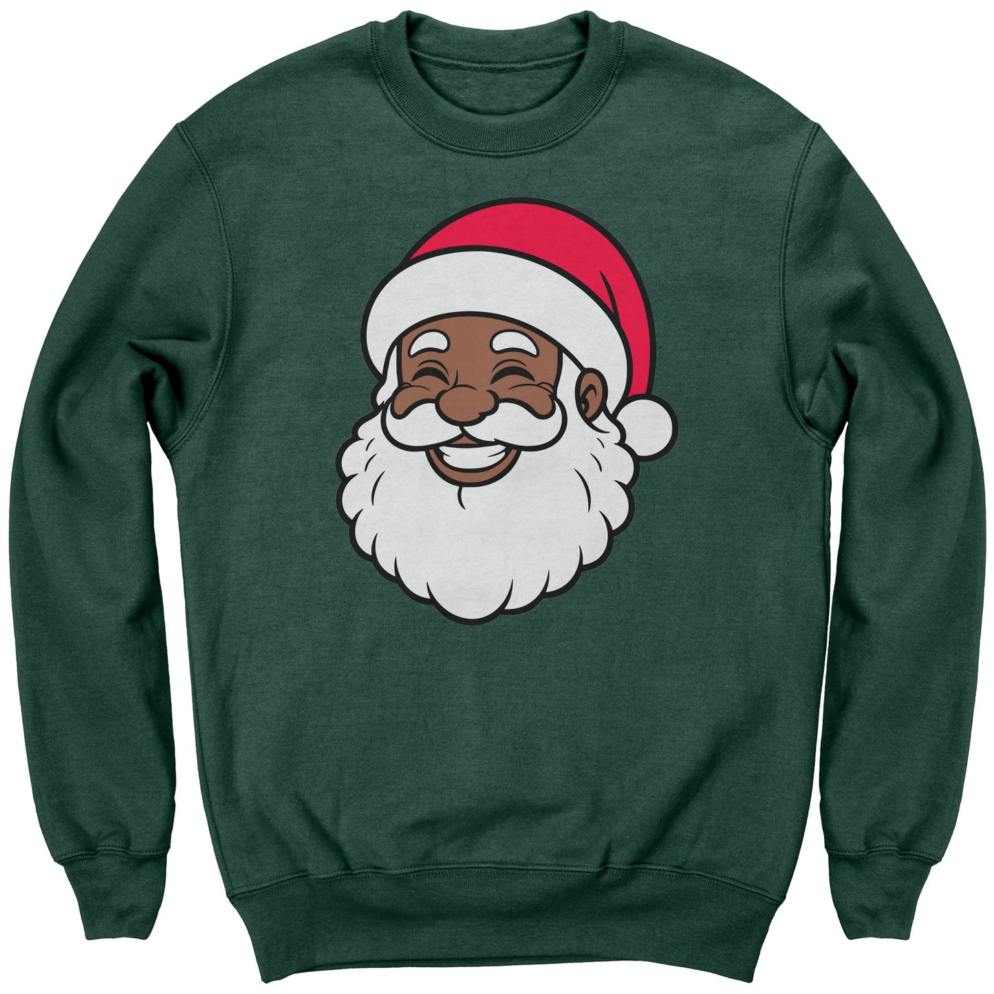 Black Santa Youth Sweatshirt