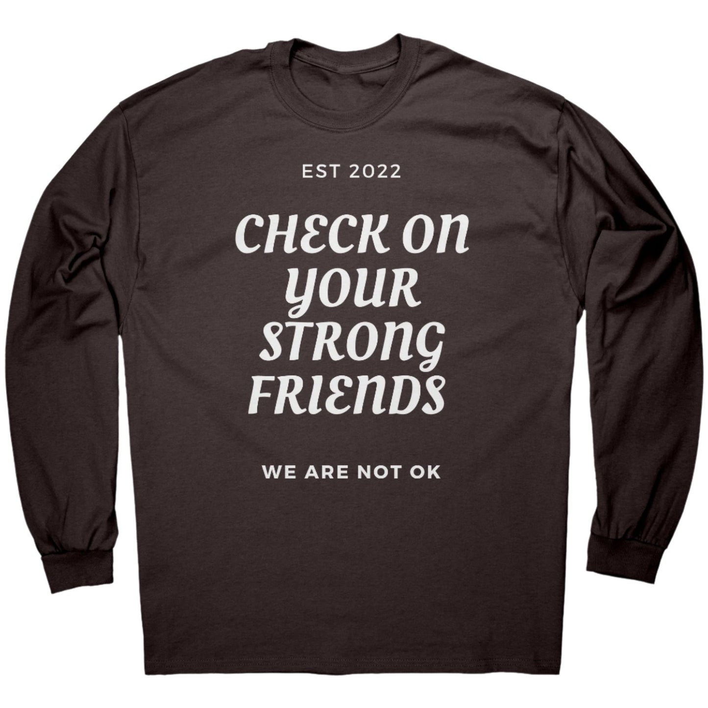 Check on your strong friends L.S. Tee