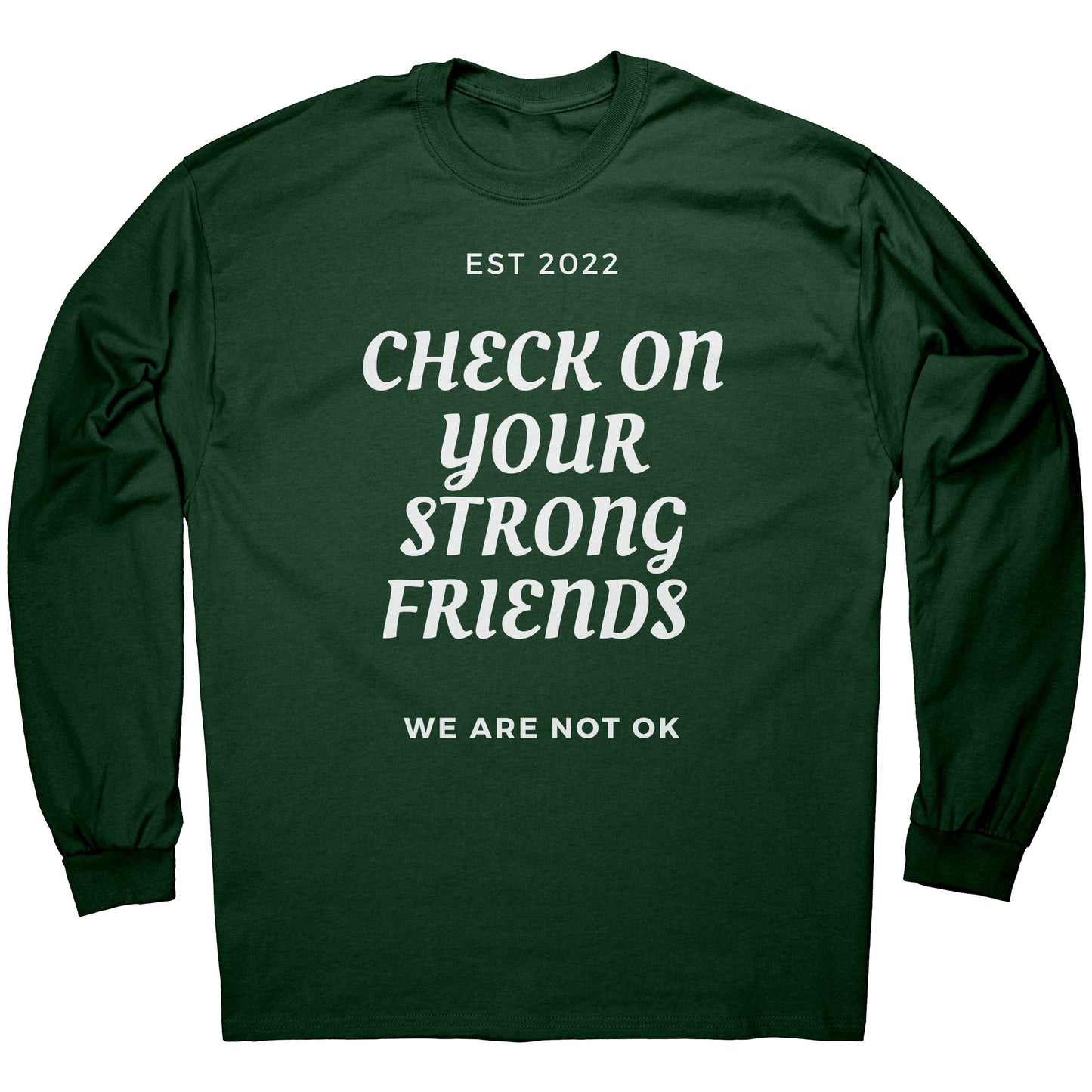 Check on your strong friends L.S. Tee