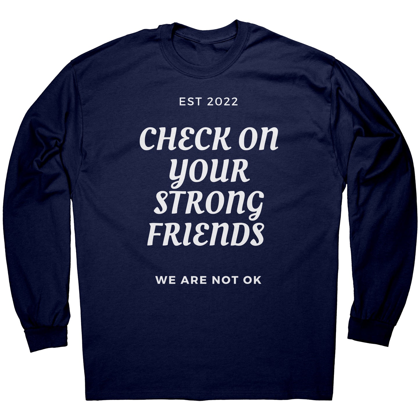 Check on your strong friends L.S. Tee
