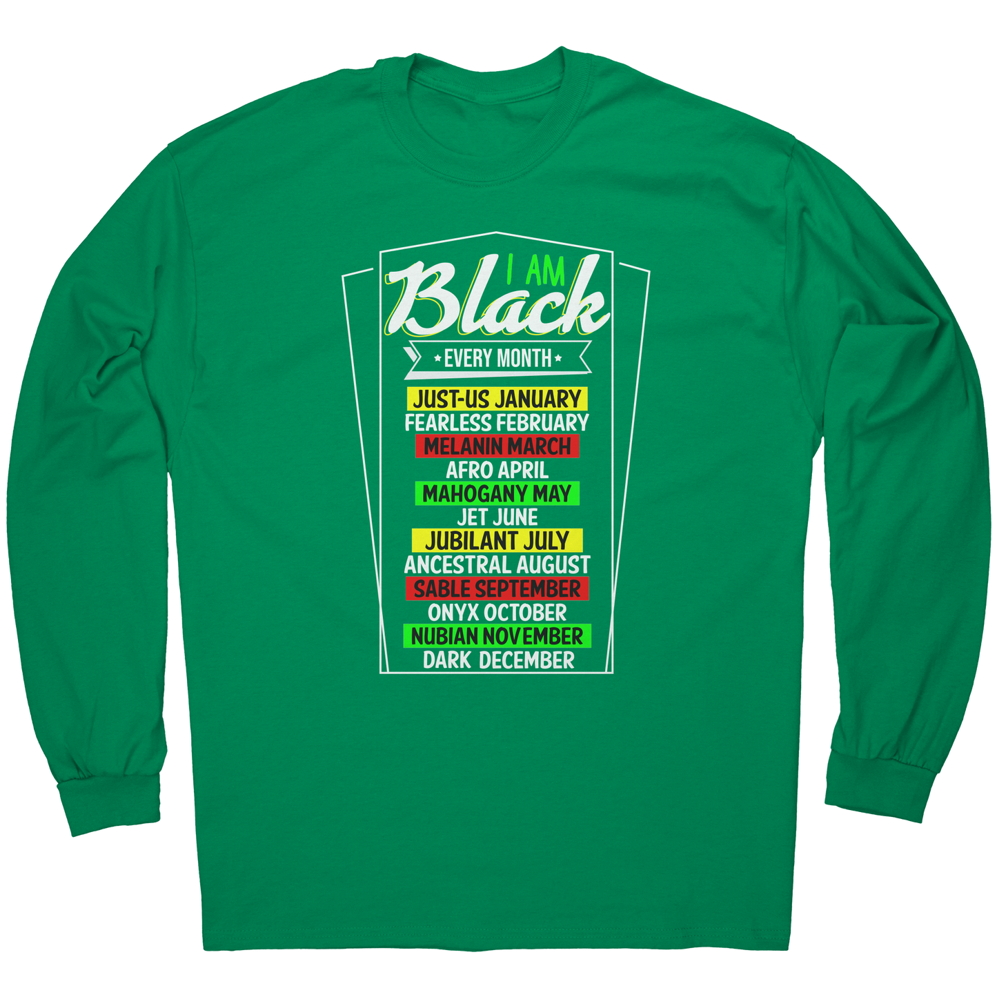 I_am_Black_Tee_Kelly_Green_Mockup.png_15294009