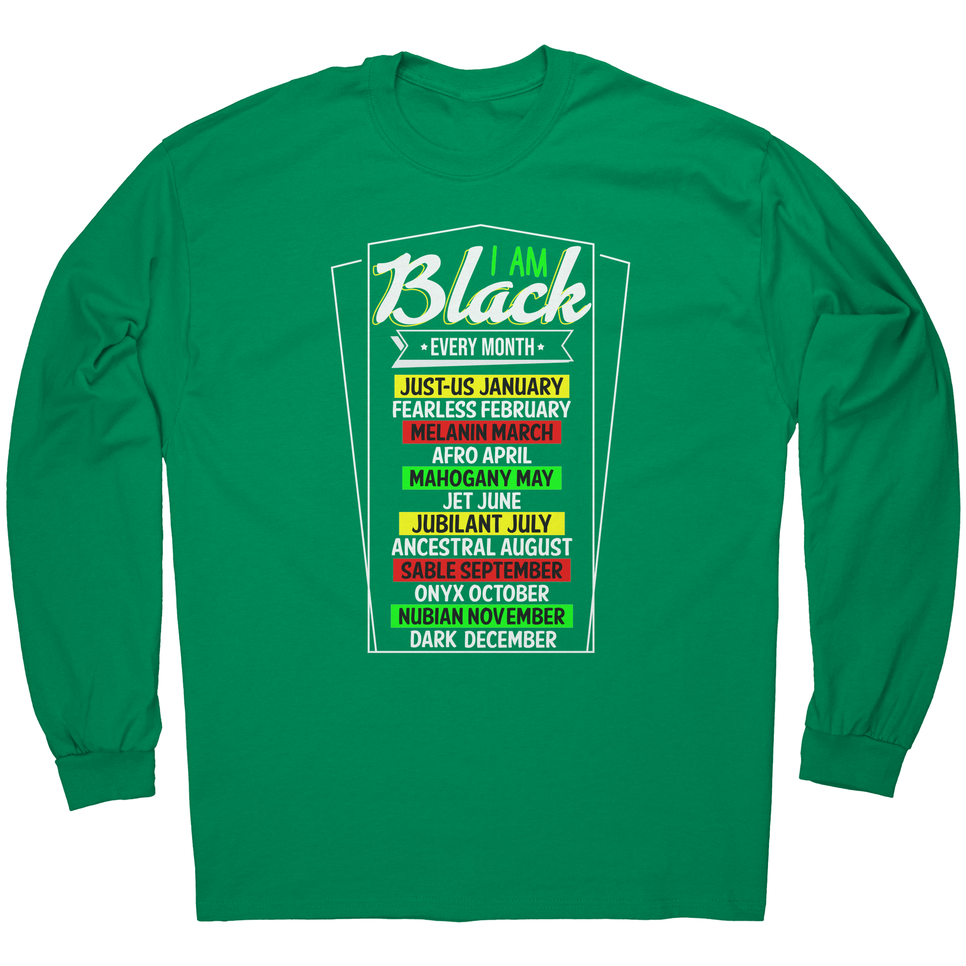 I_am_Black_Tee_Kelly_Green_Mockup.png_15294009