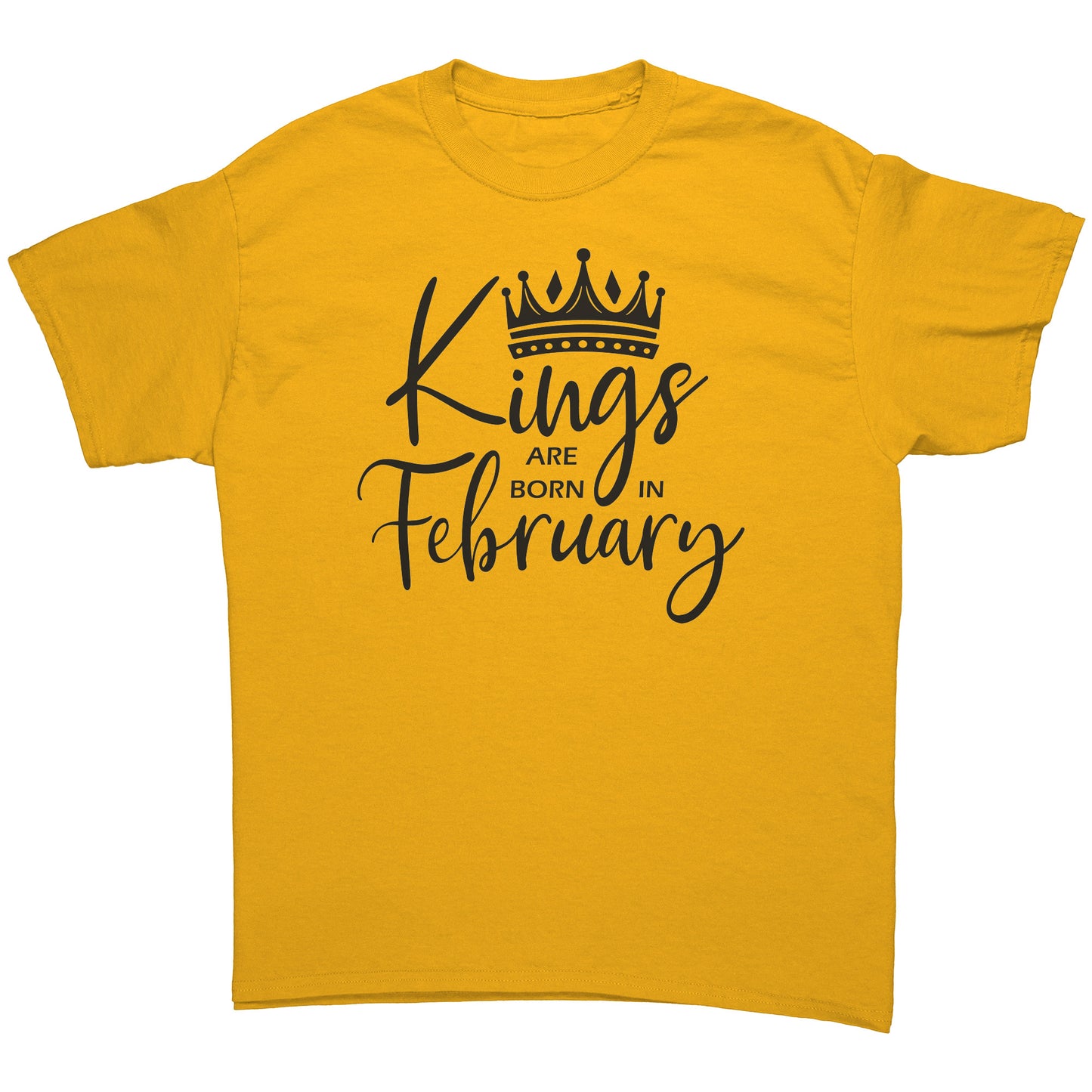 Kings Are Born In February Tee