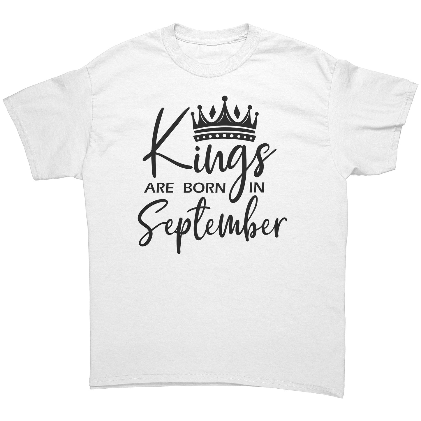 Kings Are Born In September Tee