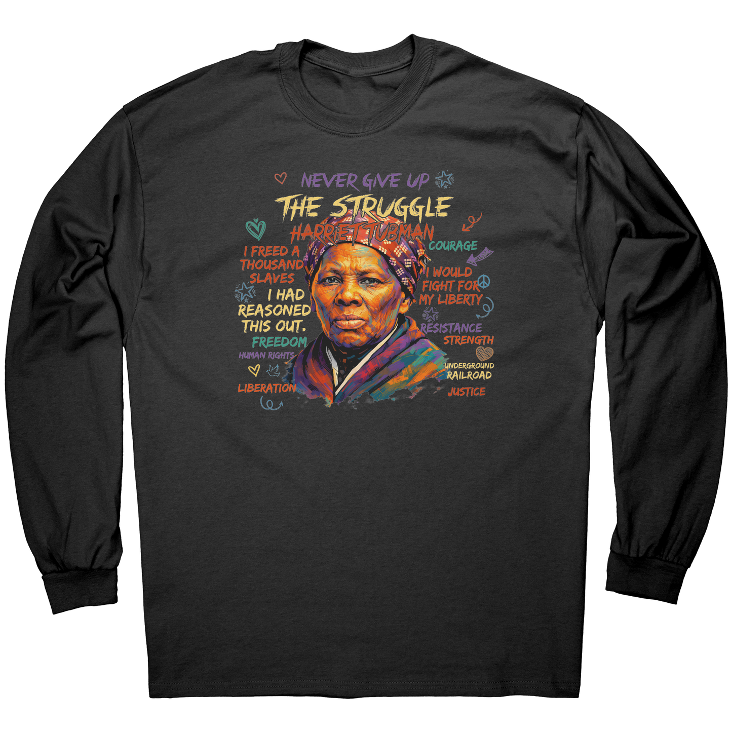 Never_give_up_the_STRUGGLE_Harriet_Tee_Black_Mockup.png_15293971