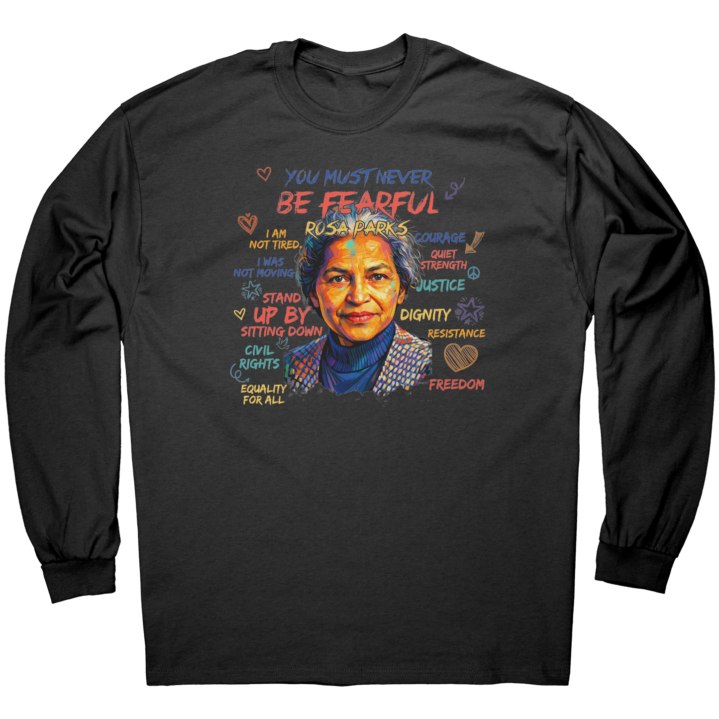 You_must_never_be_FEARFUL_by_Rosa_Tee_Black_Mockup.png_15293959