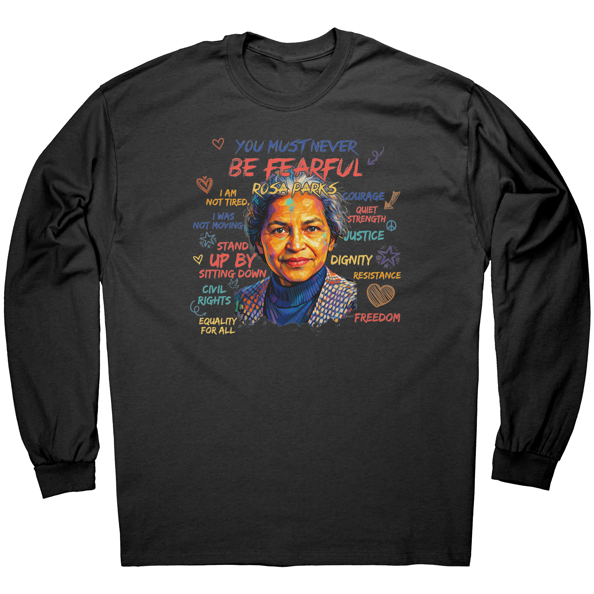 You_must_never_be_FEARFUL_by_Rosa_Tee_Black_Mockup.png_15293959