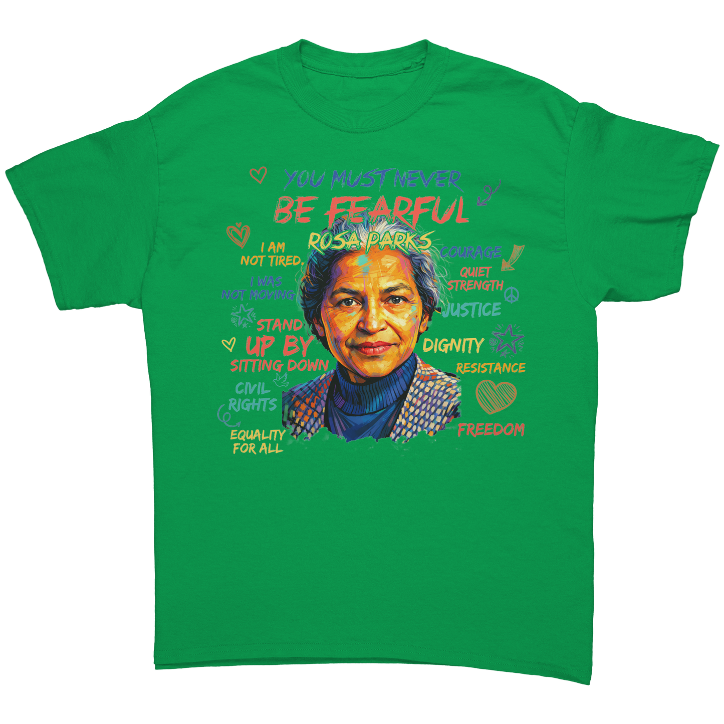 You_must_never_be_FEARFUL_by_Rosa_Tee_Irish_Green_Mockup.png_15293510