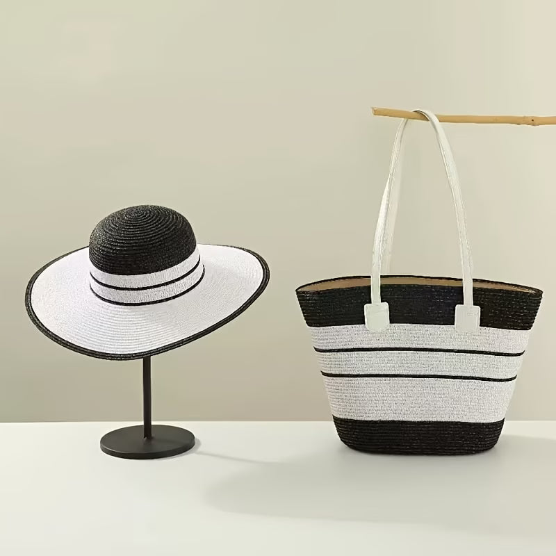 2pc Hat and Bag Set Various Colors