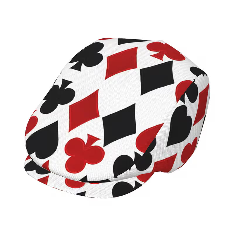 Playing Cards Newsboy Cap