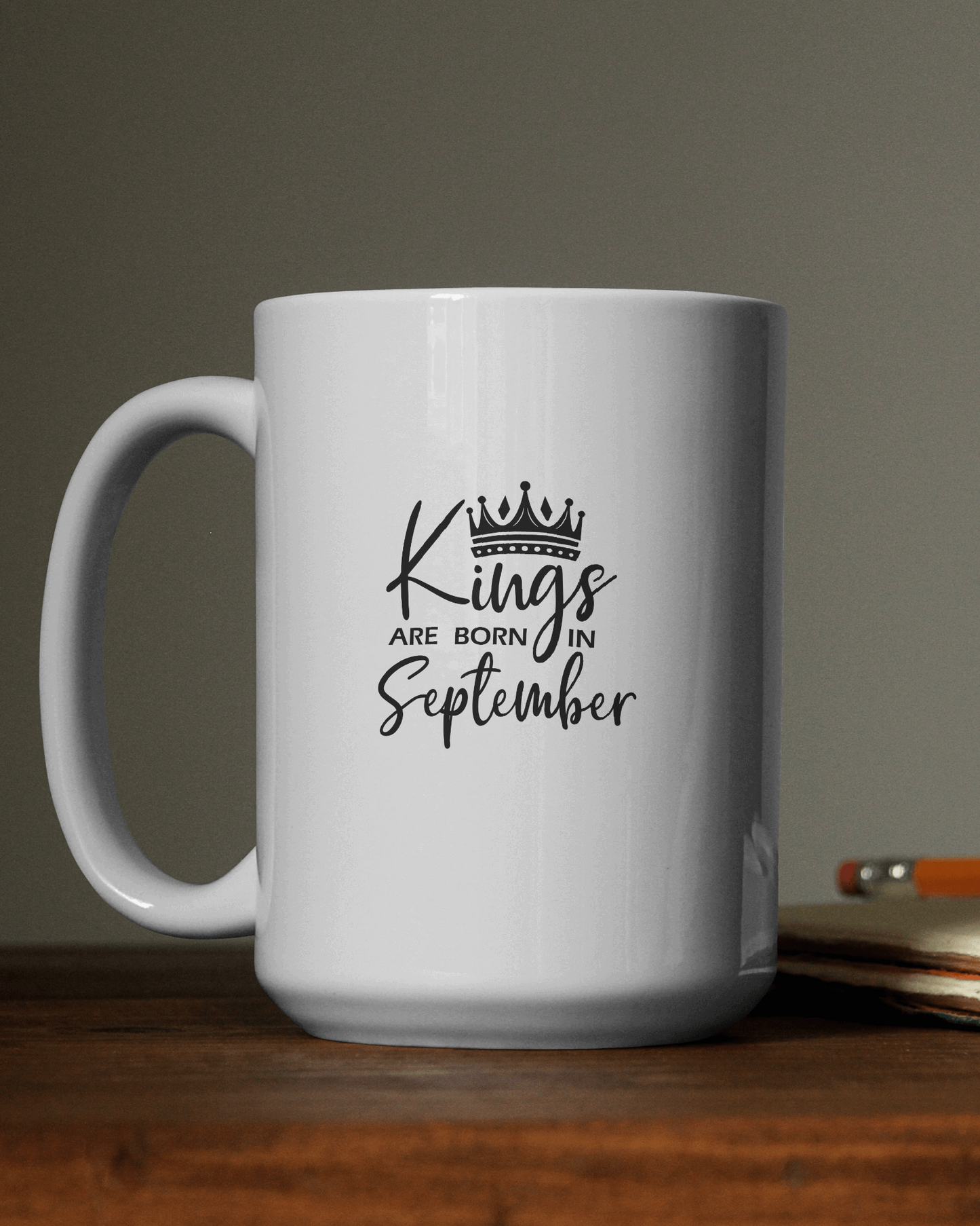 Kings Are Born in September Mug