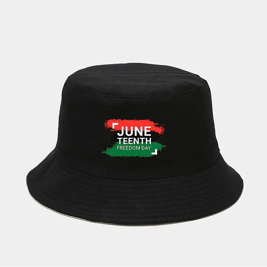 Juneteenth Bucket Hat-Black