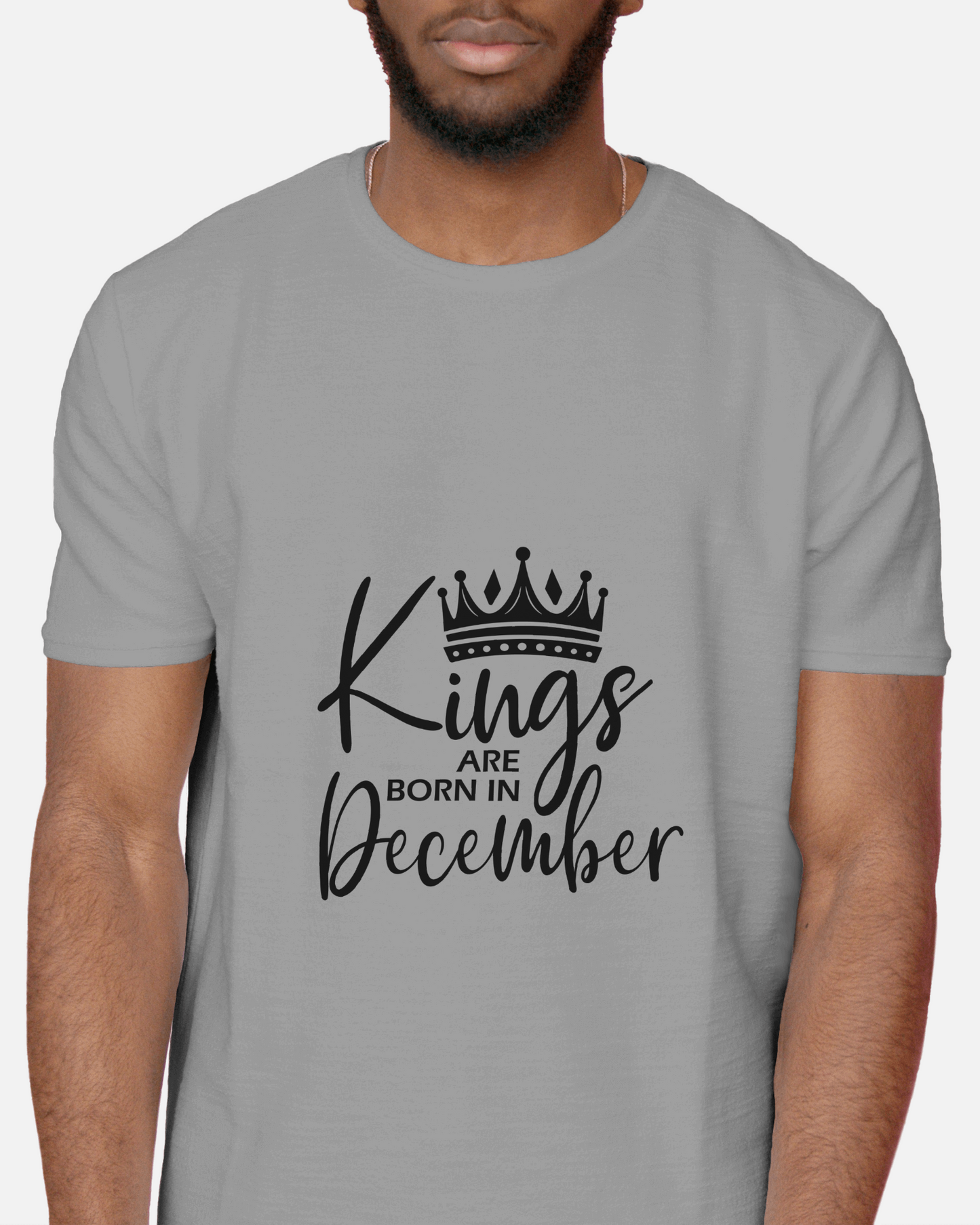 Kings Are Born In December Tee