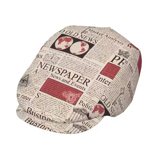 Newspaper Newsboy Cap