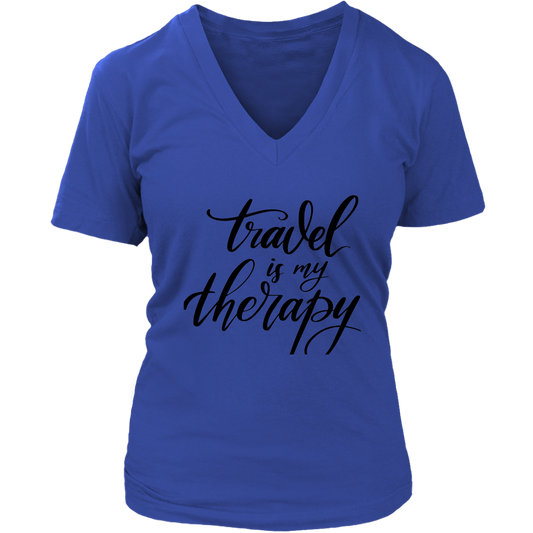 Travel Is My Therapy Women's Tee