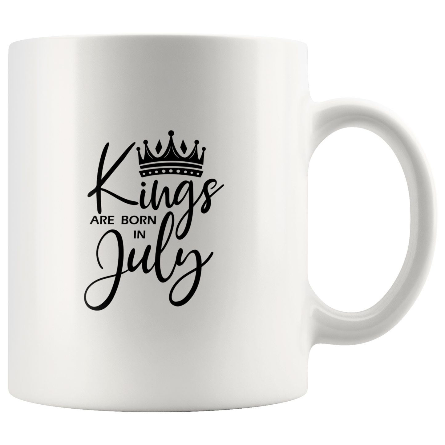 Kings Are Born in July Mug