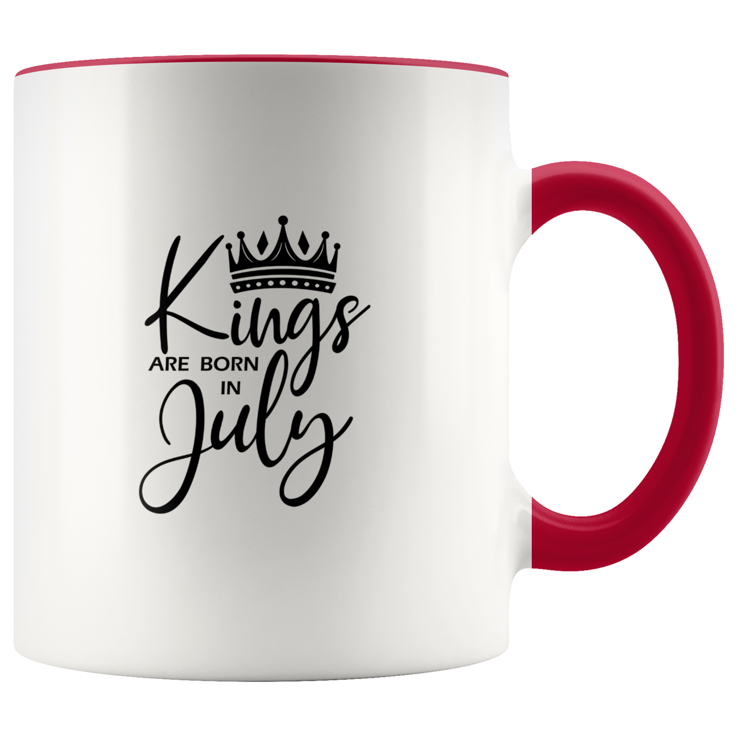Kings Are Born in July Mug