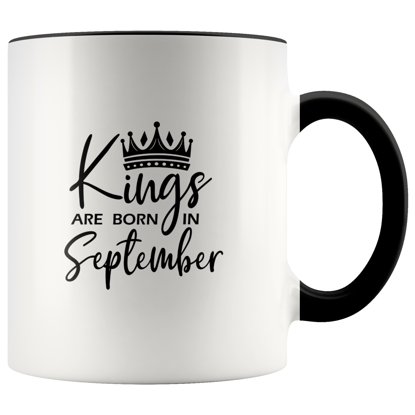 Kings Are Born in September Mug