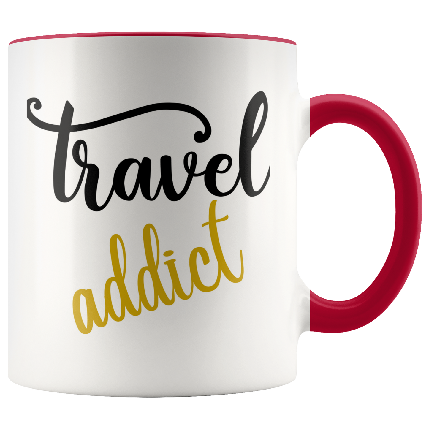 Travel Addict Mug